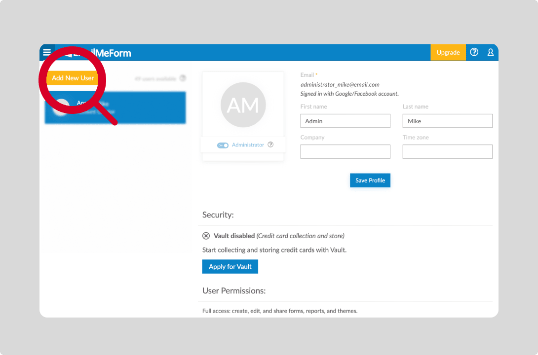 Subuser Access Grants