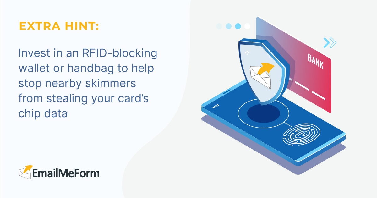 RFID-blocking Tip for Credit Card Fraud