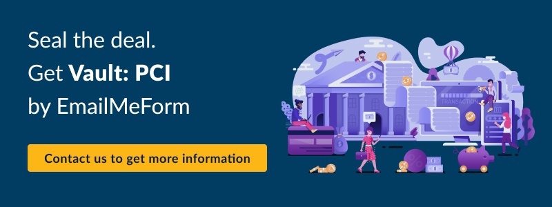 PCI-certified Vault Seal cta