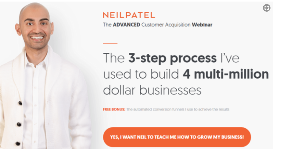 create leads neil patel