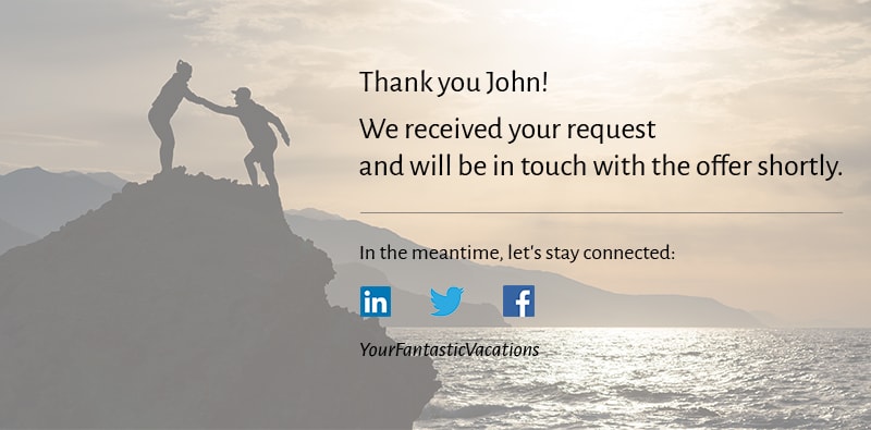 email list building confirmation page