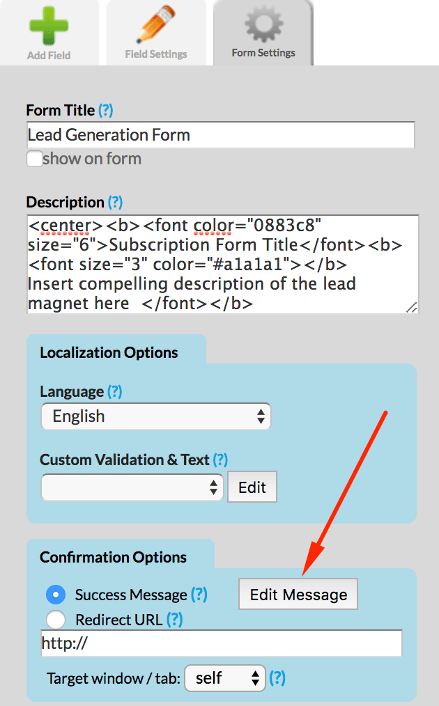 lead magnet deliver web form
