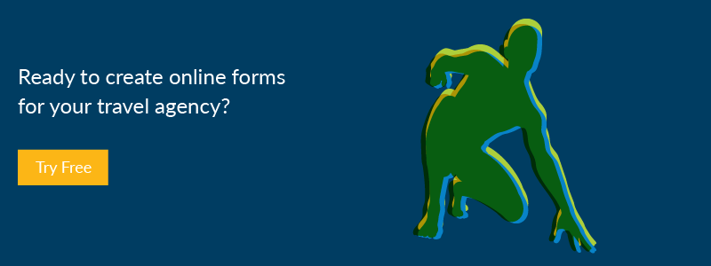 online travel agent booking forms